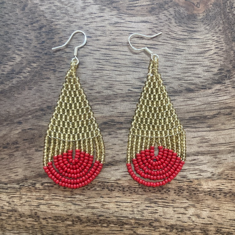 Sterling Silver Bead Earrings
